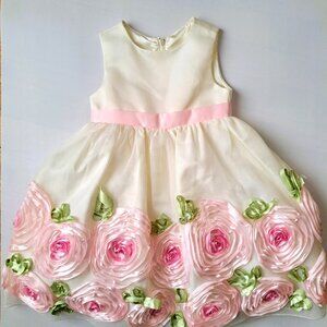 ✨ Adorable 2T Girls Dress Bundle – 3 Dresses | Formal Wedding Easter Holiday ✨